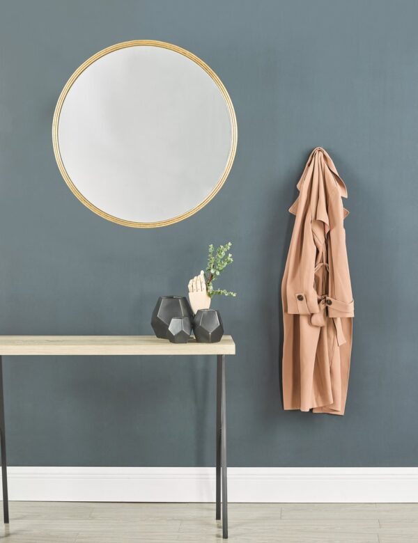 Data Console Table Oak Effect - Image 6