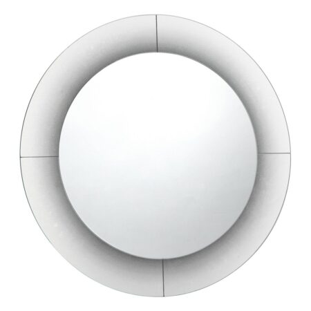 Ragusa Round Black Fade Mirror 90cm