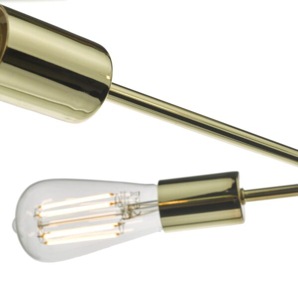 Alana 6 Light Pendant Polished Gold - Image 3