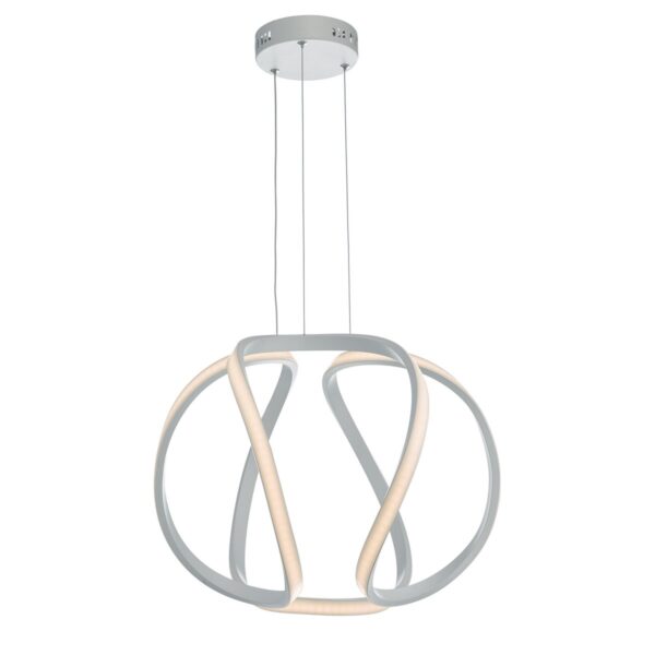 Alonsa Pendant Small White LED