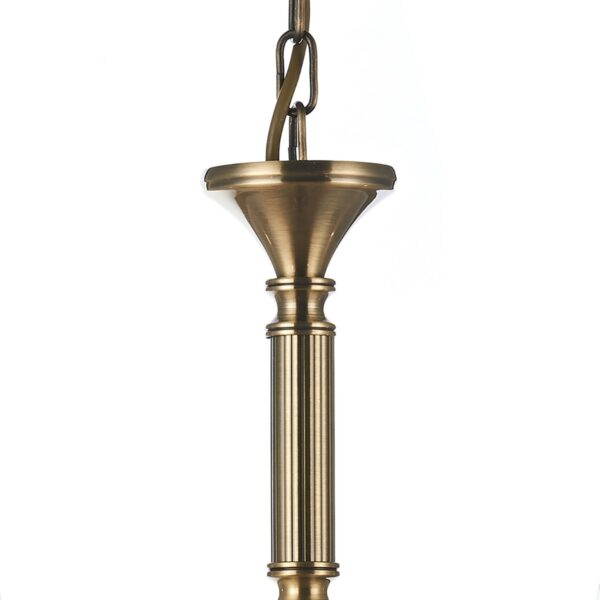 Ambassador 5 Light Dual Mount Pendant Antique Brass - Image 3