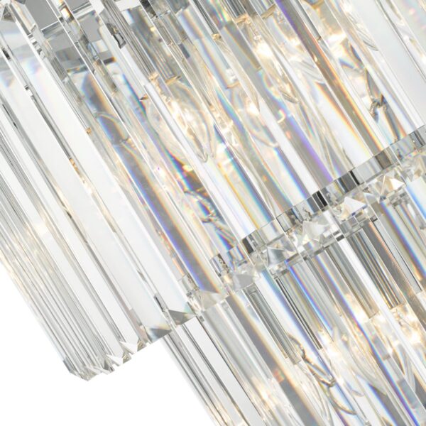 Angel 28 Light Chandelier Crystal Polished Chrome - Image 3