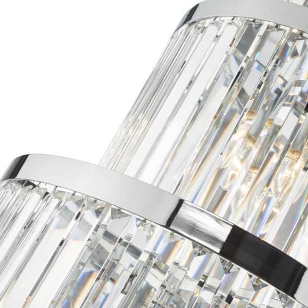 Angel 28 Light Chandelier Crystal Polished Chrome - Image 4