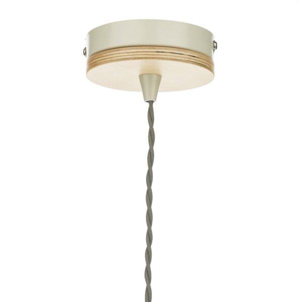 Blyton 1 Light Pendant complete with Painted Shade - Image 3