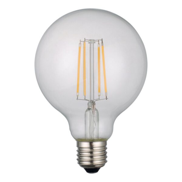 (Pack of 5) LED Medium Globe Light Bulb (Lamp) ES/E27 6W 700LM - Image 3
