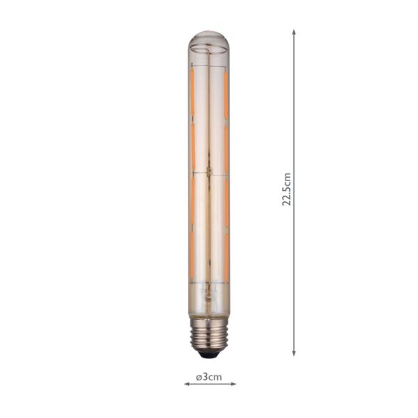 (Pack of 5) LED Tube Light Bulb (Lamp) ES/E27 6W 400LM - Image 5