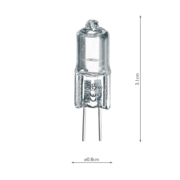 (Pack of 10) Halogen G4 Light Bulb (Lamp) 20W 374LM - Image 5