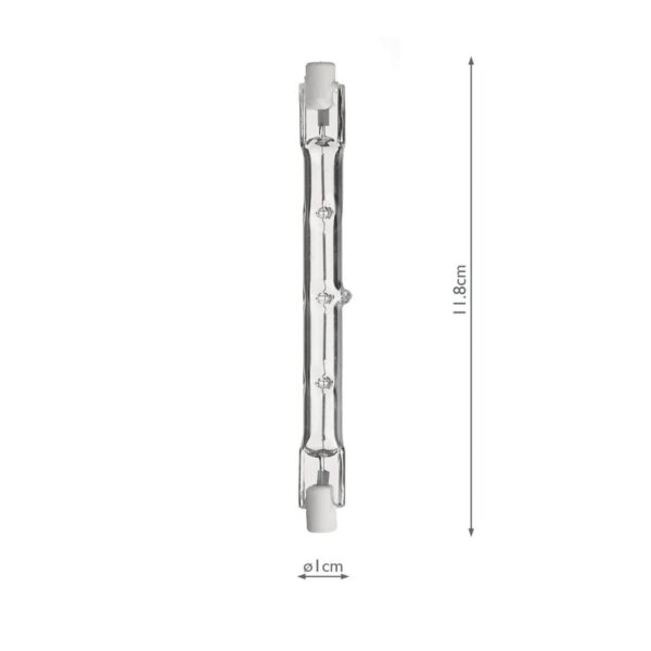 Single Halogen R7S J118 Light Bulb (Lamp) 120W 2250LM - Image 5