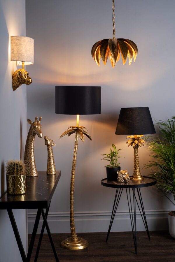 Cara 1 Light Pendant Antique Gold - Image 6
