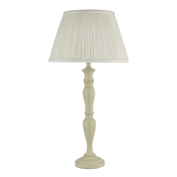 Caycee Table Lamp Cream Base Only - Image 2