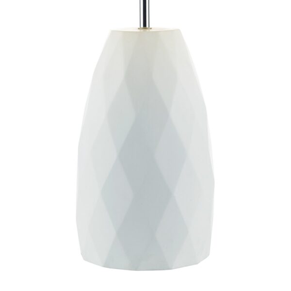 Ciara Table Lamp White With Shade - Image 2