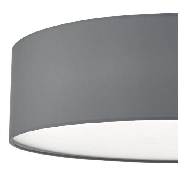 Cierro 4 Light Flush Grey 60cm - Image 3