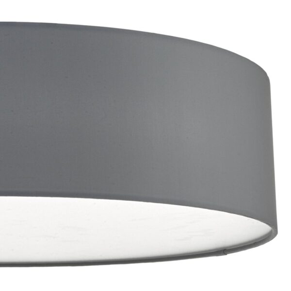 Cierro 4 Light Flush Grey 60cm - Image 4