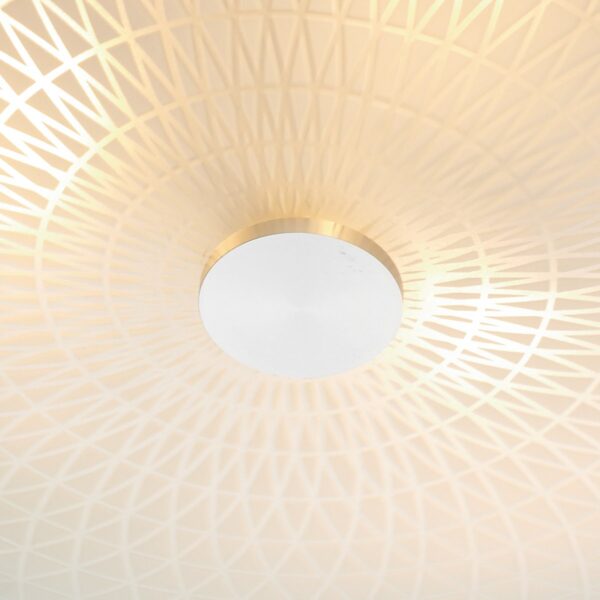Colby 3 Light Glass Flush - Image 3