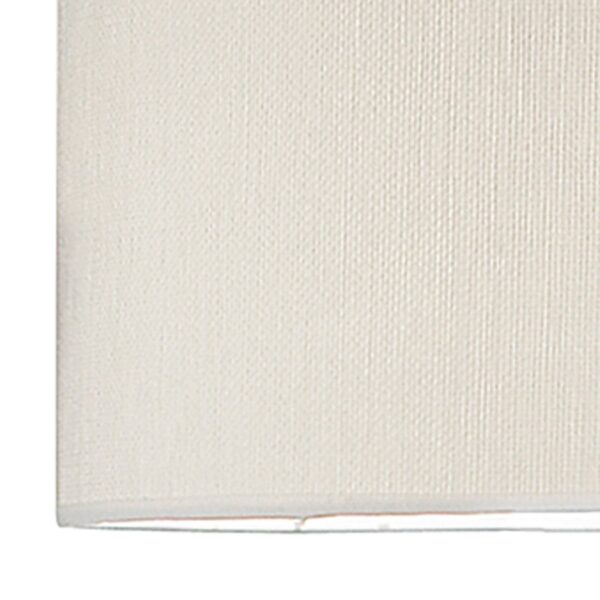 Delta Ivory Cotton Drum Shade 38cm - Image 2