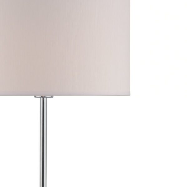 Delta Floor Lamp Polished Chrome With Shade - Image 3