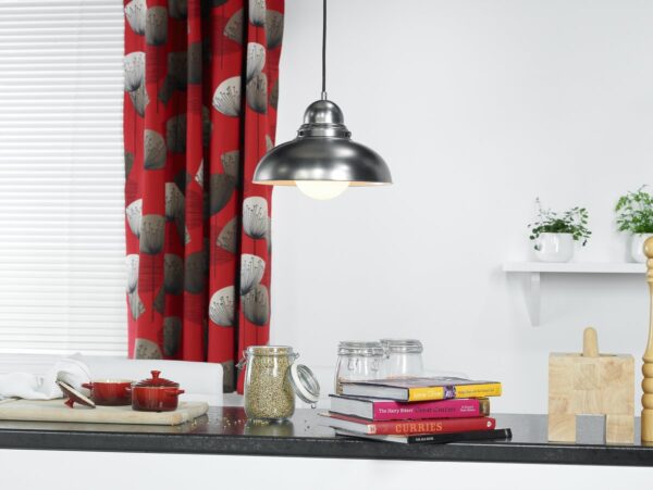 Dynamo 1 Light Large Pendant Antique Chrome - Image 4