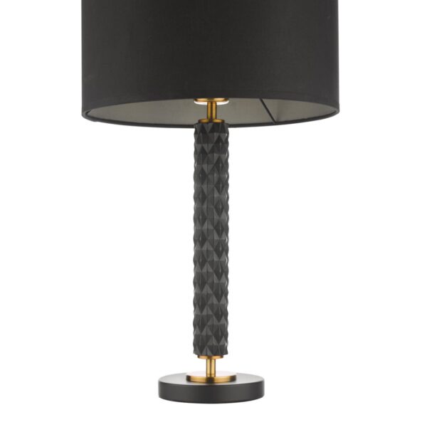 Emani Table Lamp Black Aged Gold Base Only - Image 3