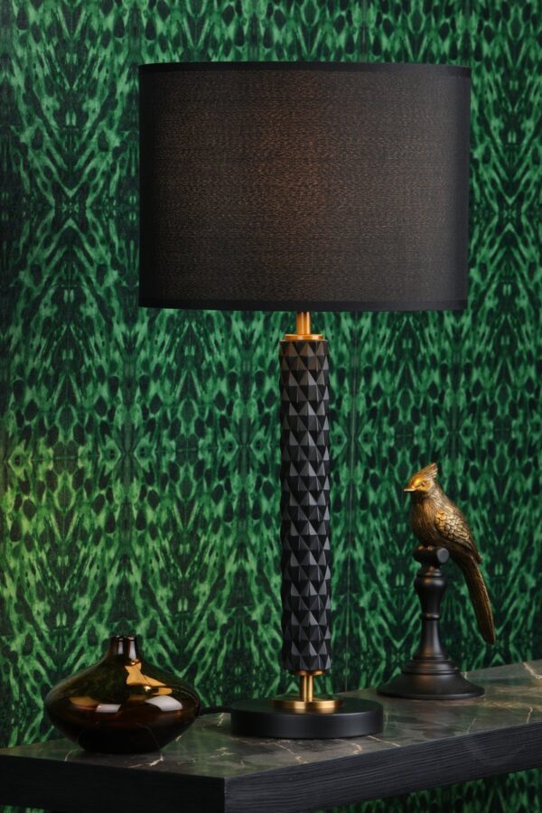 Emani Table Lamp Black Aged Gold Base Only - Image 5